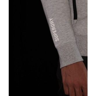 Superdry pánská mikina Tech Track Top - Šedá