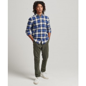 Superdry pánská košile Organic Cotton Vintage Lumberjack Shirt - Modrá