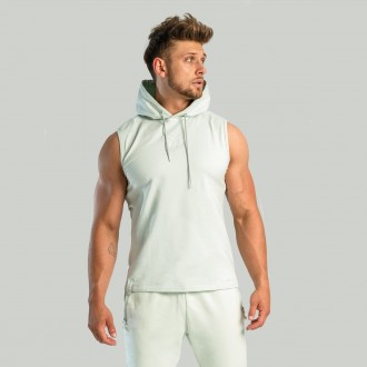 STRIX Tílko Essential Hoodie Tank Moon Grey - moon grey