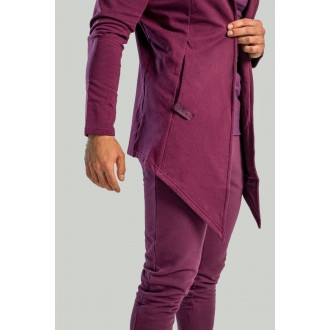 STRIX Kardigan Hoodie Plum - plum