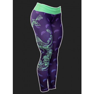 Six Deuce Peacock Fitness Legíny