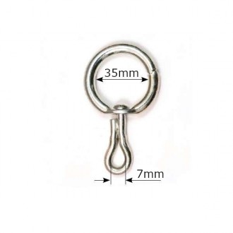 DBX Bushido Otočné oko 7 mm svařované