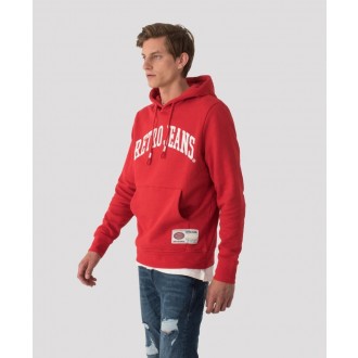Retrojeans pánská mikina MIDEWIN HOODIE - Červená