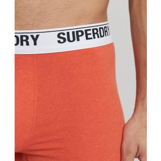 Superdry pánské boxerky Organic Cotton Boxer Triple Pack - Vícebarevné