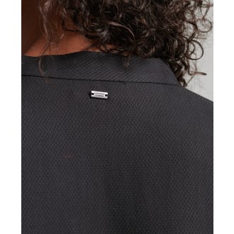 Superdry dámské šaty Studios Tiered Mini Dress - Black