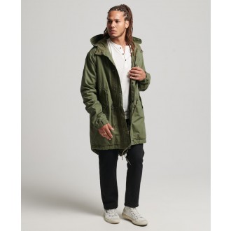 Superdry pánska bunda Vintage Military Parka - Kaki