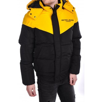 Retrojeans pánska zimná bunda COLUSA - Žltá