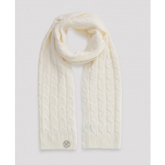Retrojeans dámsky šál PEYTON - Biela