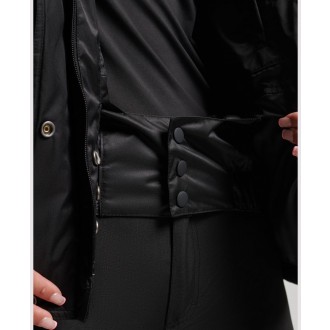 Superdry dámska zimná bunda Snow Luxe Puffer - Black