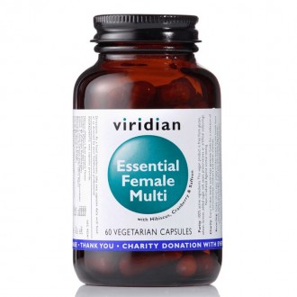 Viridian Essential Female Multi 60 kapslí (Natural komplex pro ženy)