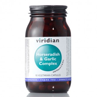 Viridian Horseradish and Garlic Complex 90 kapslí (Křen a česnek)