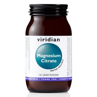 Viridian Magnesium Citrate Powder 150 g (Hořčík)