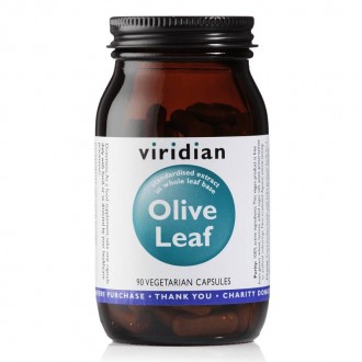 Viridian Olive Leaf 90 kapslí (Extrakt z listů olivovníku)