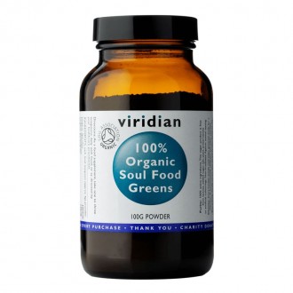Viridian Soul Food Greens 100g Organic (Směs zelených superpotravin)