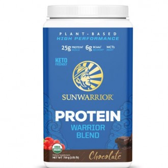 Sunwarrior Protein Blend BIO 750g (Hrachový, konopný protein a goji)
