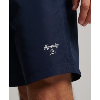 Superdry pánske plavky vintage polo swimshort - Námornícka modrá