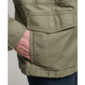 Superdry pánska bunda vintage military m65 jacket - Zelená