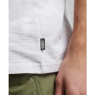 Superdry pánske tielko vintage record label vest - Biela