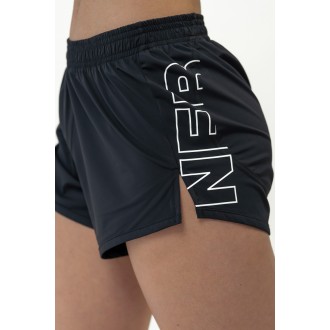Nebbia FIT Activewear Smart Pocket Shorts 442 - BLACK
