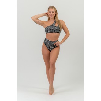 Nebbia SAO GONCALO bikini vrchní díl - zebra 764 - WHITE