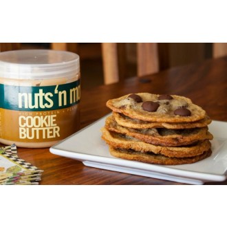Nuts`N more Arašídové maslo Cookie Butter s proteínem