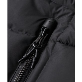 Superdry pánska zimná vesta Sports Puffer - Black