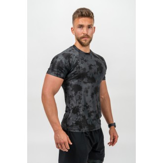 Nebbia Kompresní Camouflage Tričko FUNCTION 340 - BLACK
