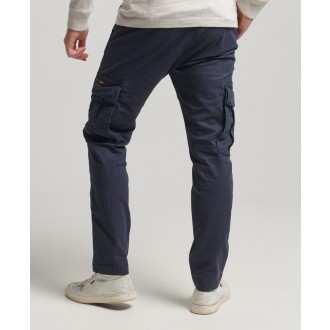 Superdry pánske kapsáčové nohavice Core Cargo - Námornícka modrá