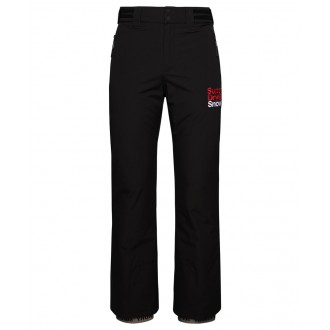 Superdry pánske lyžiarske nohavice Ski Slim - Black