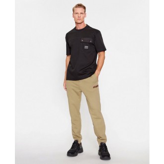 Hugo Pánske teplákové nohavice Drokko - Hnedá