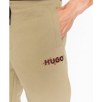 Hugo Pánske teplákové nohavice Drokko - Hnedá