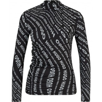 Hugo Dámske tričko s dlhým rukávom Dachora - Viacfarebné