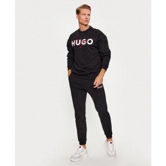 Hugo Pánske teplákové nohavice Drokko - Čierna