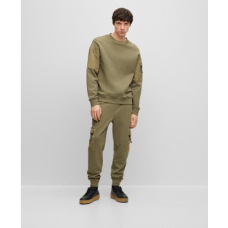 Hugo Pánske teplákové nohavice Duercia - Čierna