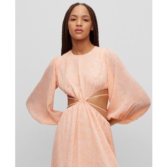 Hugo Dámske šaty Kasmata-1 - Ružová