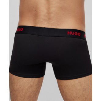 Hugo Súprava 3 kusov boxeriek BOXERBR - Tmavomodrá