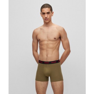 Hugo Súprava 3 kusov boxeriek BOXERBR - Tmavomodrá