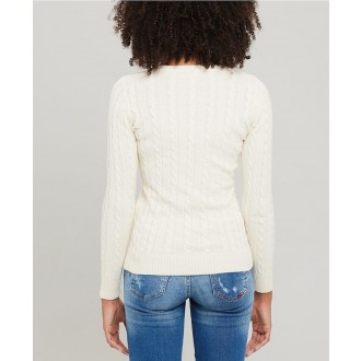 Retrojeans Dámsky pulóver ROSEVILLE V 23 - Biela