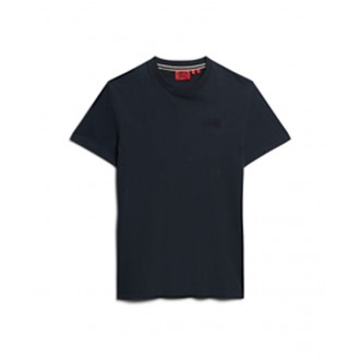 Superdry pánske tričko Organic Cotton Essential Logo - Námornícka modrá