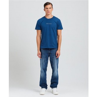 Retrojeans Pánske tričko IROKO - Tmavomodrá