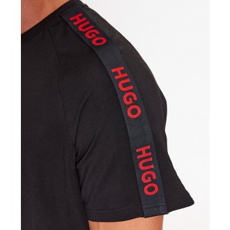 Hugo pánske tričko SportyLogoT-Shirt - Čierna