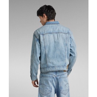 G-STAR RAW Pánska riflová bunda - Svetlomodrá