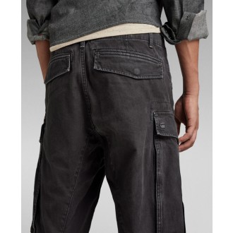 G-STAR RAW Pánske kapsáčové nohavice Rovic zip 3d regular tapered - Čierna