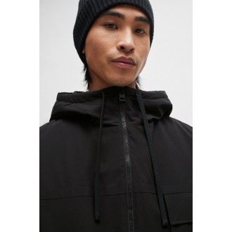 Hugo pánska bunda Borjo2411 - Čierna