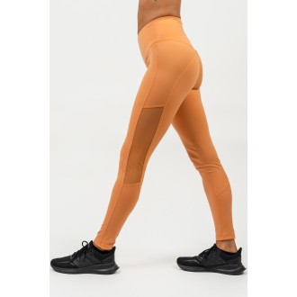 Nebbia Legíny se síťkou s vysokým pasem PERFORMANCE 480 - orange