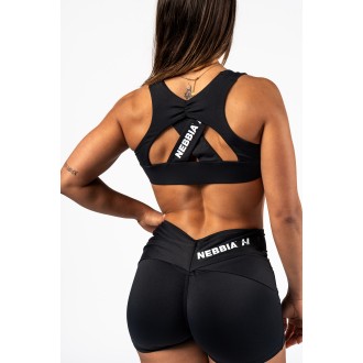 Nebbia Sportovní podprsenka STRONG BEAUTY 424 - black