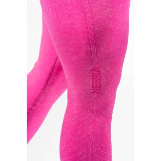 Nebbia Bezešvé push-up legíny s vysokým pasem TOTALLY SEAMLESS 303 - pink