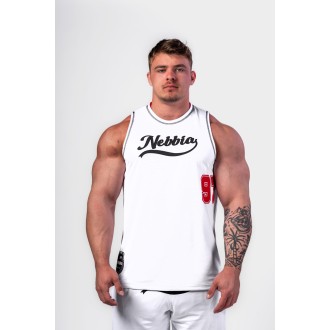 Nebbia Tílko HOMEBASE 378 - white