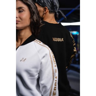 Nebbia Gold Heritage Bomber – Černá 717 - black