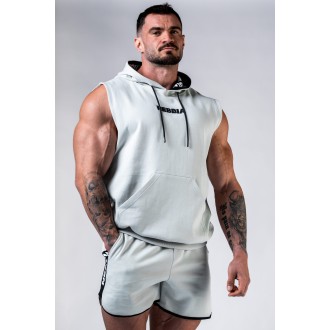 Nebbia Mikina bez rukávů HERO 299 Light grey - light grey